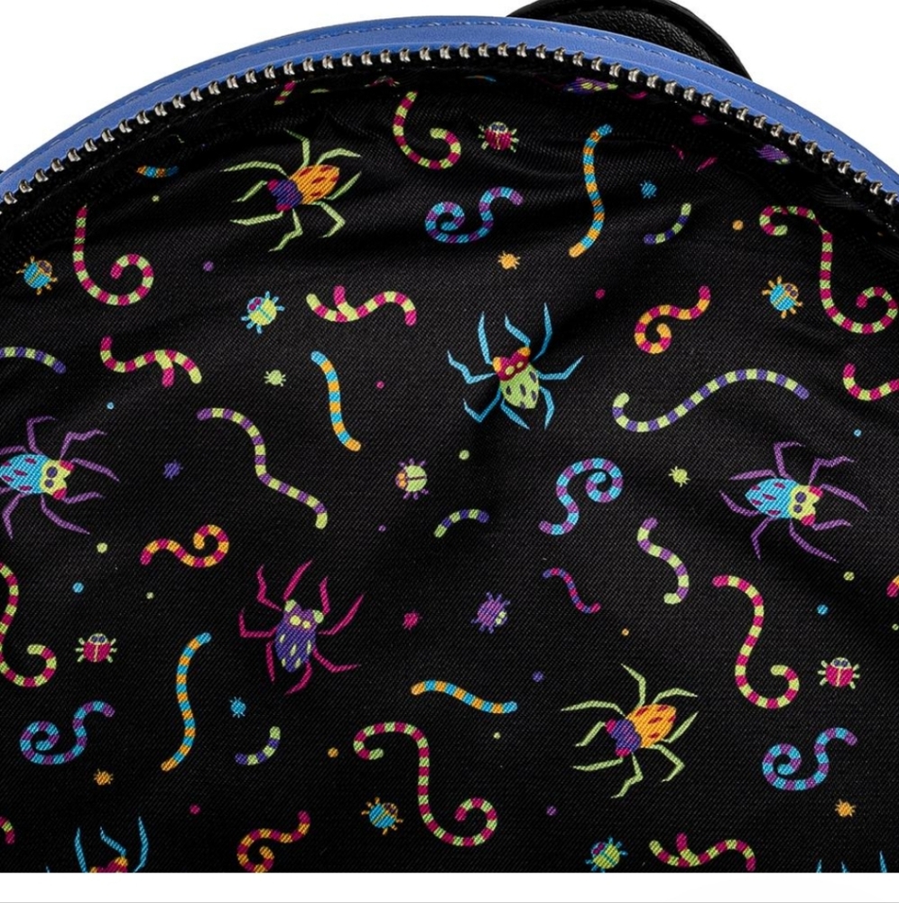 NWT Loungefly Nightmare Before Christmas Oogie Boogie Wheel Mini Backpack - Picture 4 of 11